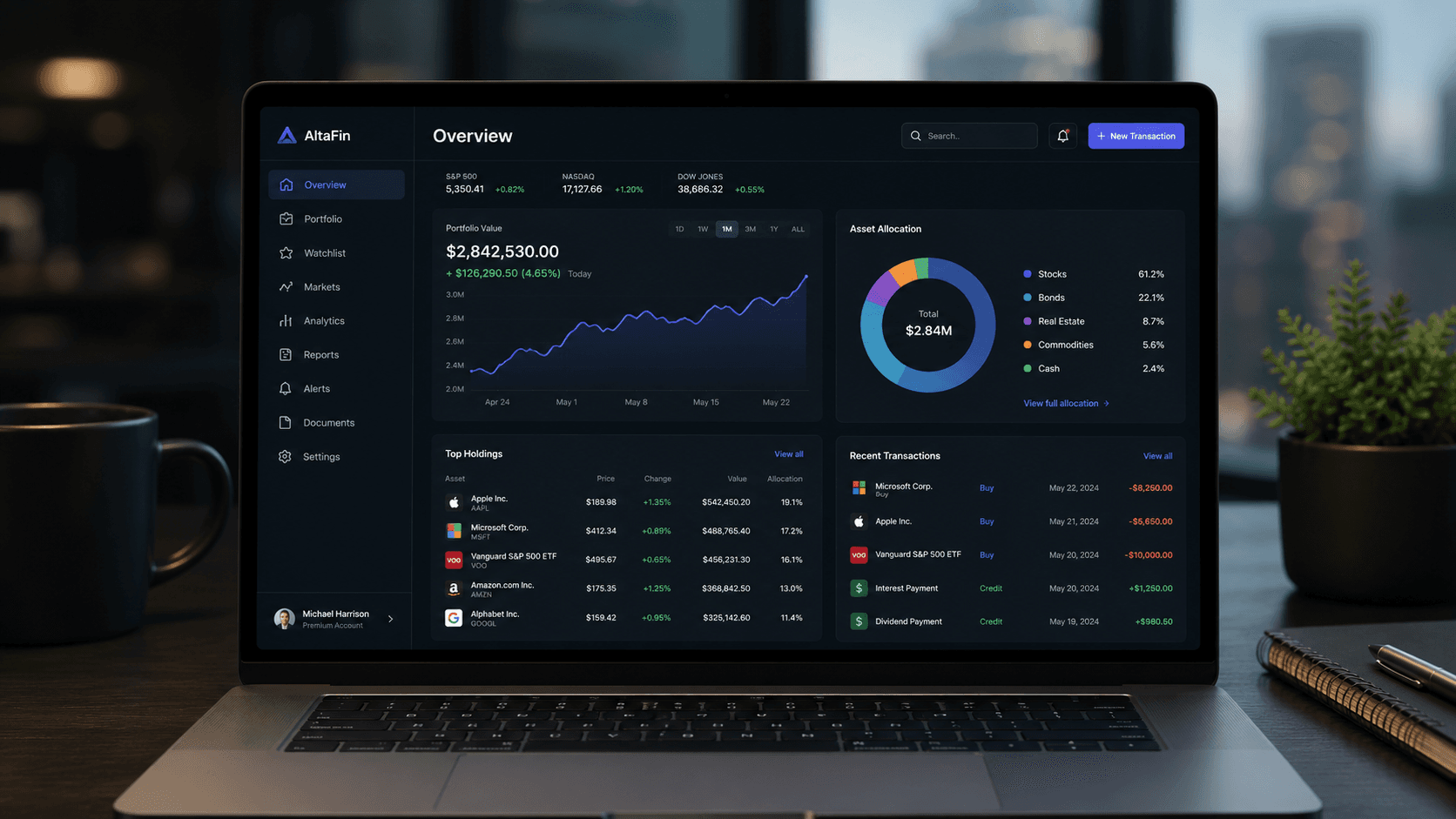 Financial Services Portal